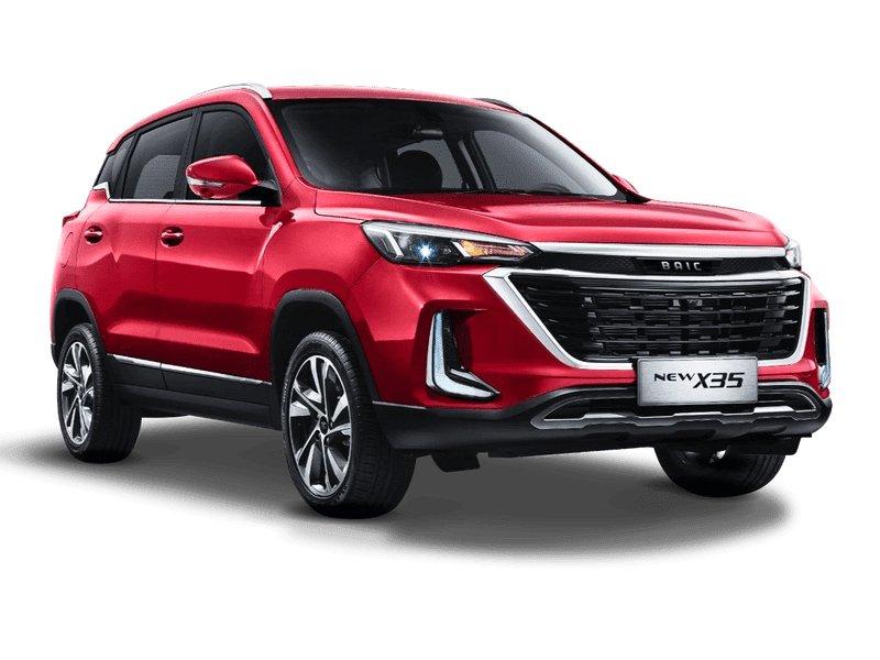 Купить BAIC X35 в Челябинске - Красный металлик